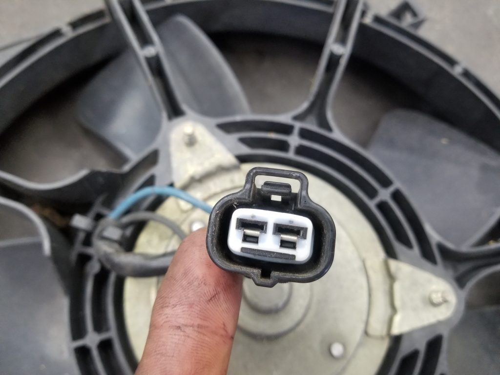 rx8 0408 radiator cooling fans set w/ shroud Rotary Resurrection