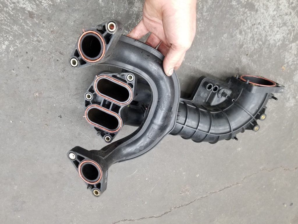 0408 rx8 6 port engine upper intake manifold w/ extension pipe