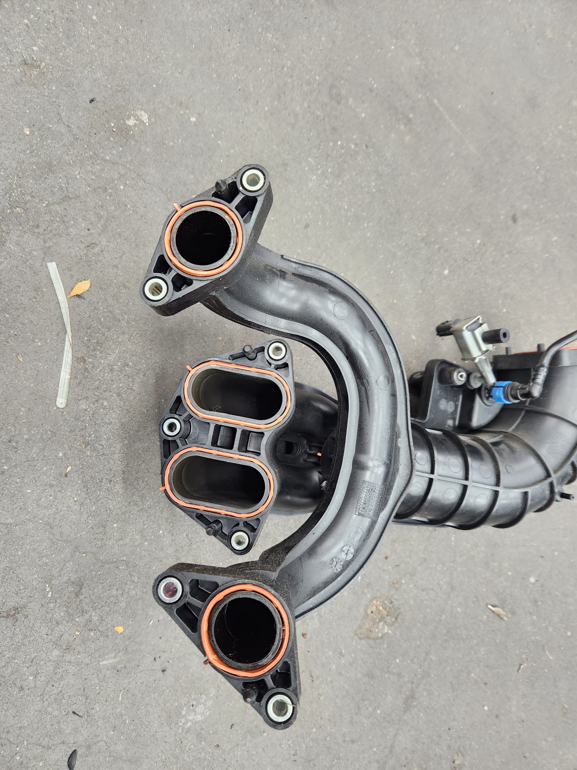 0911 s2 rx8 6 port engine upper intake manifold w/ extension pipe