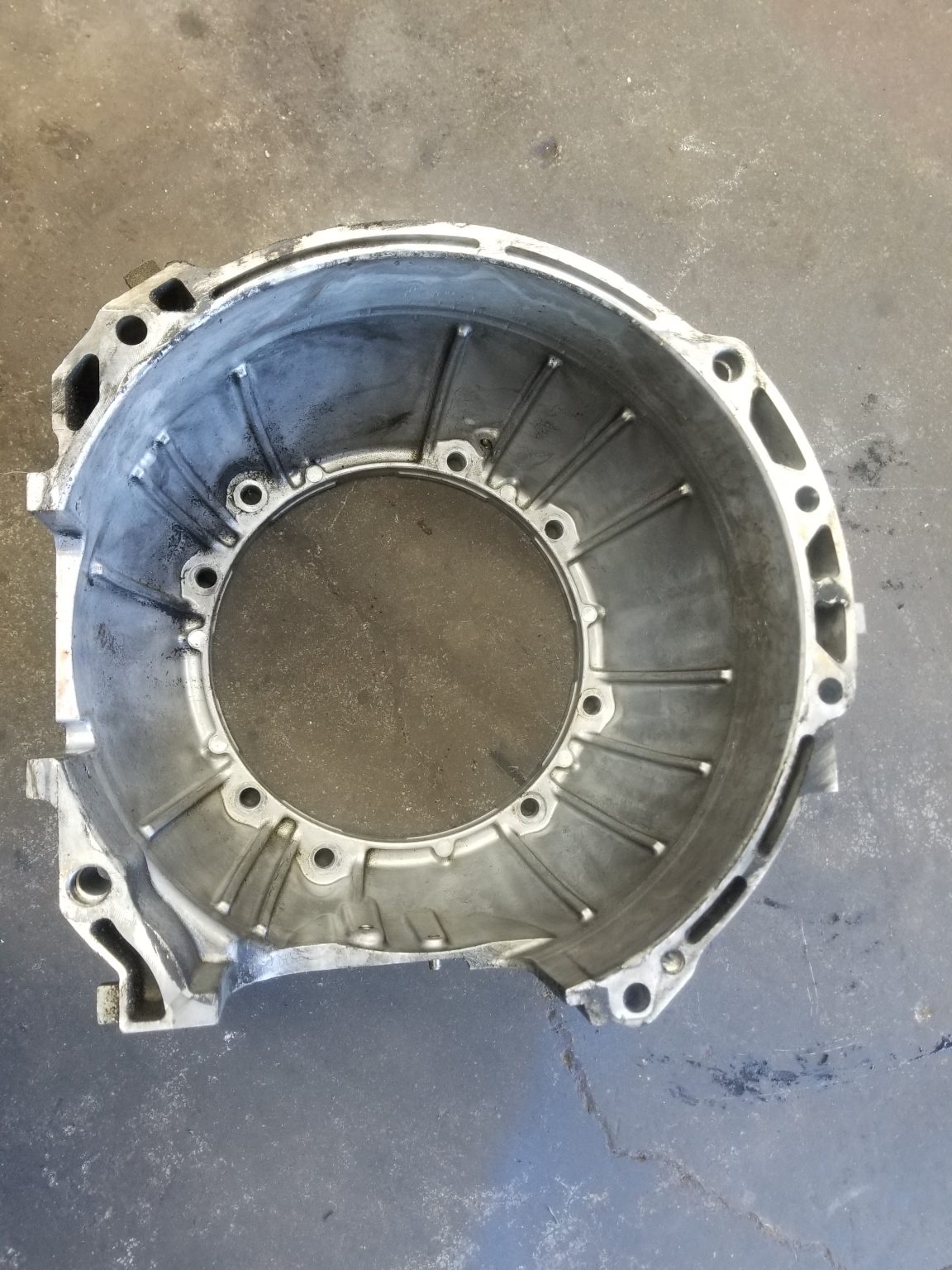 rx8 0405 4 speed automatic transmission bell housing bellhousing Rotary Resurrection