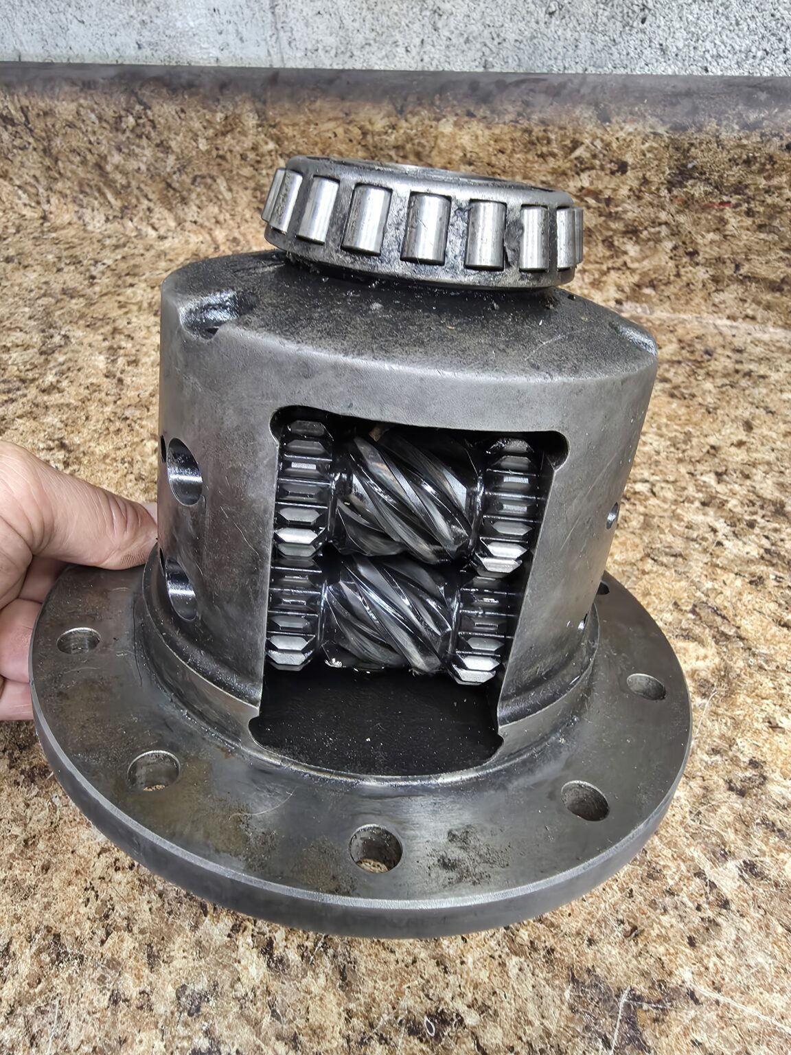 rx7 FD rear end differential torsen LSD unit carrier – Rotary Resurrection